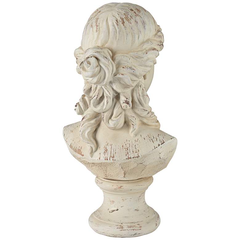 Image 7 Classic Greek 17 1/2" High Antique White Bust Sculpture more views