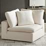 4_Classic Natural Linen Slipcover for Skye Peyton Corner Sectional Chairs more views