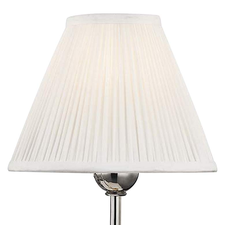 Image 2 Classic No.1 10 1/2"H Polished Nickel 2-Light Wall Sconce more views