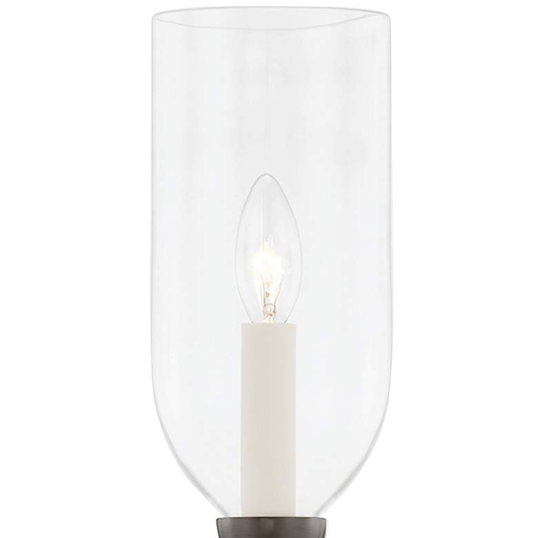 Image 3 Classic No.1 14 3/4" High Distressed Bronze Wall Sconce more views