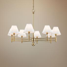 Classic No.1 40" Wide Aged Brass 8-Light Chandelier Classic No.1 40" Wide Aged Brass 8-Light Chandelier