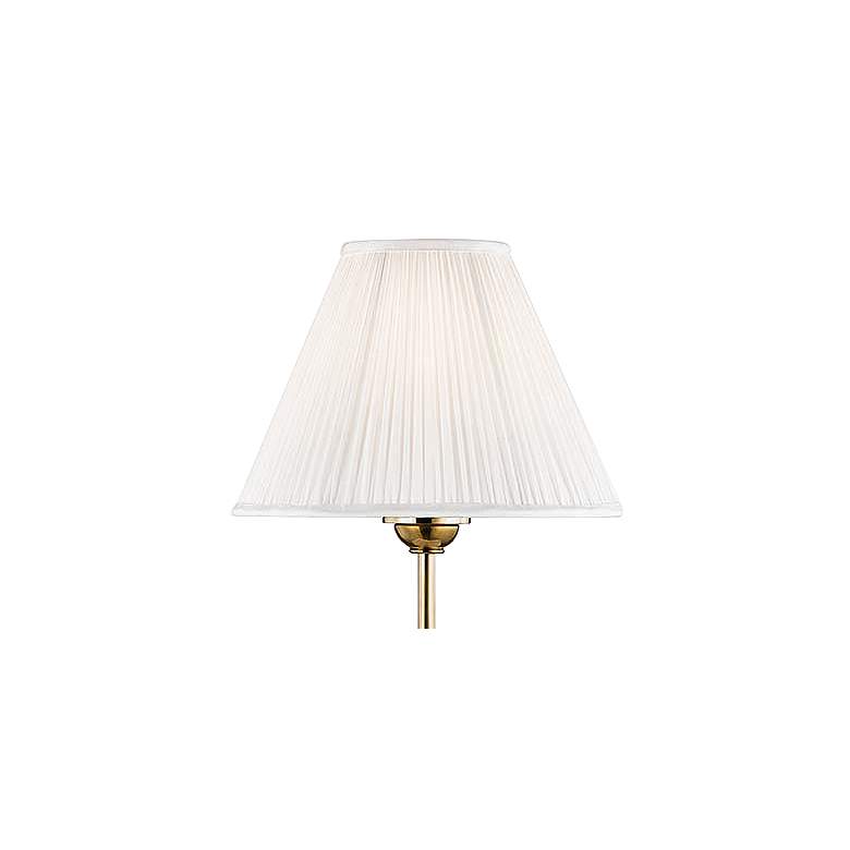 Image 2 Classic No.1 Aged Brass Adjustable Table Lamp more views