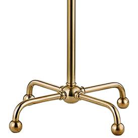 Image3 of Classic No.1 Aged Brass Adjustable Table Lamp more views