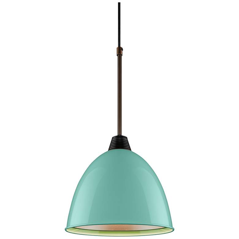 Image 1 Classic - Pendant - LED - Bronze Finish - Larkspur Blue