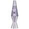 Classic Purple - White 14 1/2"-H Silver Official Lava Lamp