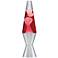 Classic Red Liquid and White Wax Lava® Lamp