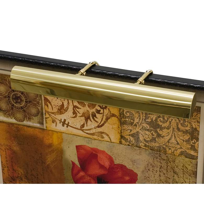 Image 1 Classic Traditional 24" Wide Polished Brass Picture Light