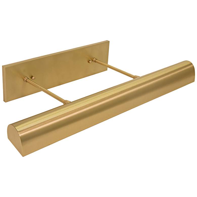Image 1 Classic Traditional 24" Wide Satin Brass LED Picture Light