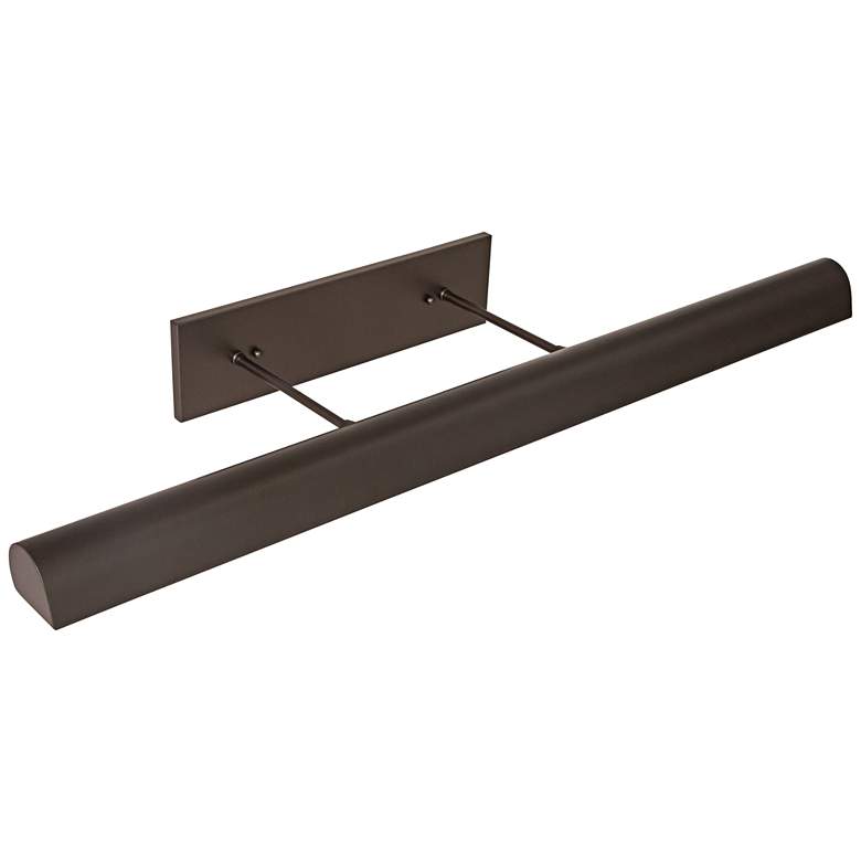 Image 1 Classic Traditional 36"W Mahogany Bronze LED Picture Light