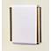 Classic White and Brass Tubes Door Chime
