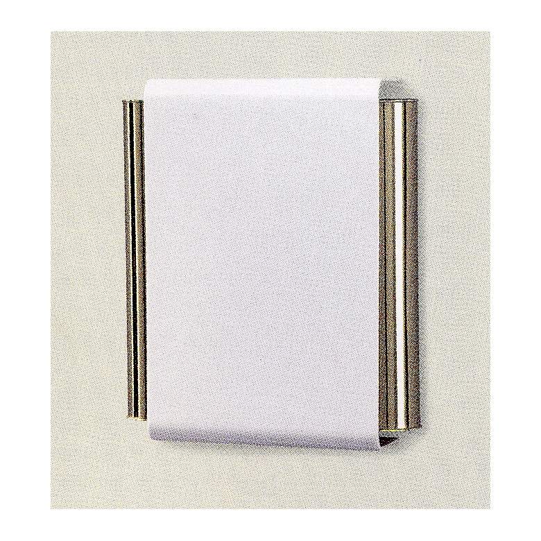 Image 1 Classic White and Brass Tubes Door Chime