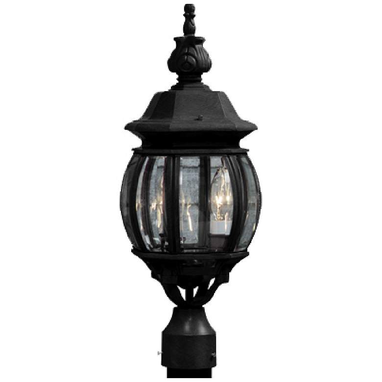 Image 1 Classico 20" High 3-Light Black Outdoor Lantern