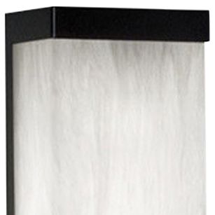 Image 2 Classics 17.75" High Black|White Swirl Exterior Sconce LED more views