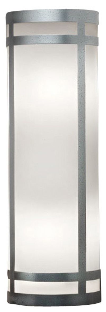 Classics 23.75" High Smoked Silver|Opal Acrylic Interior Sconce