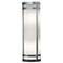 Classics 23 3/4" Smoked Silver and Opal Acrylic Sconce LED