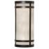 Classics 23 3/4" Smoked Silver and Opal Acrylic Sconce