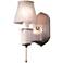 Classics 8 3/4" High Gloss White Wall Sconce with Pull Chain