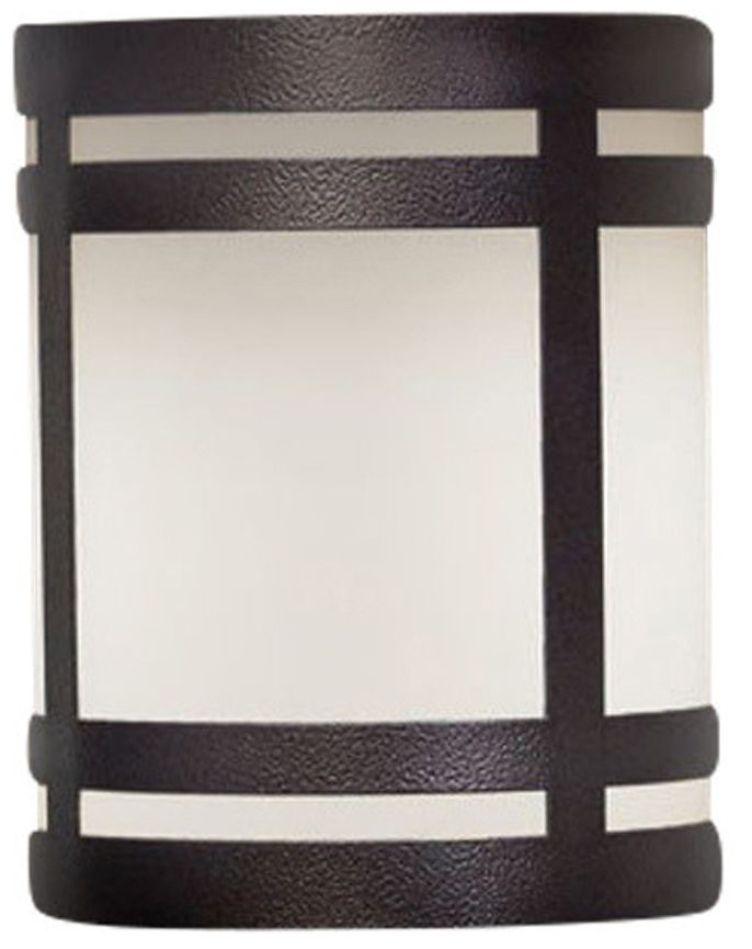 Classics 9.75" High Chestnut|Opal Acrylic Interior Sconce Triac LED