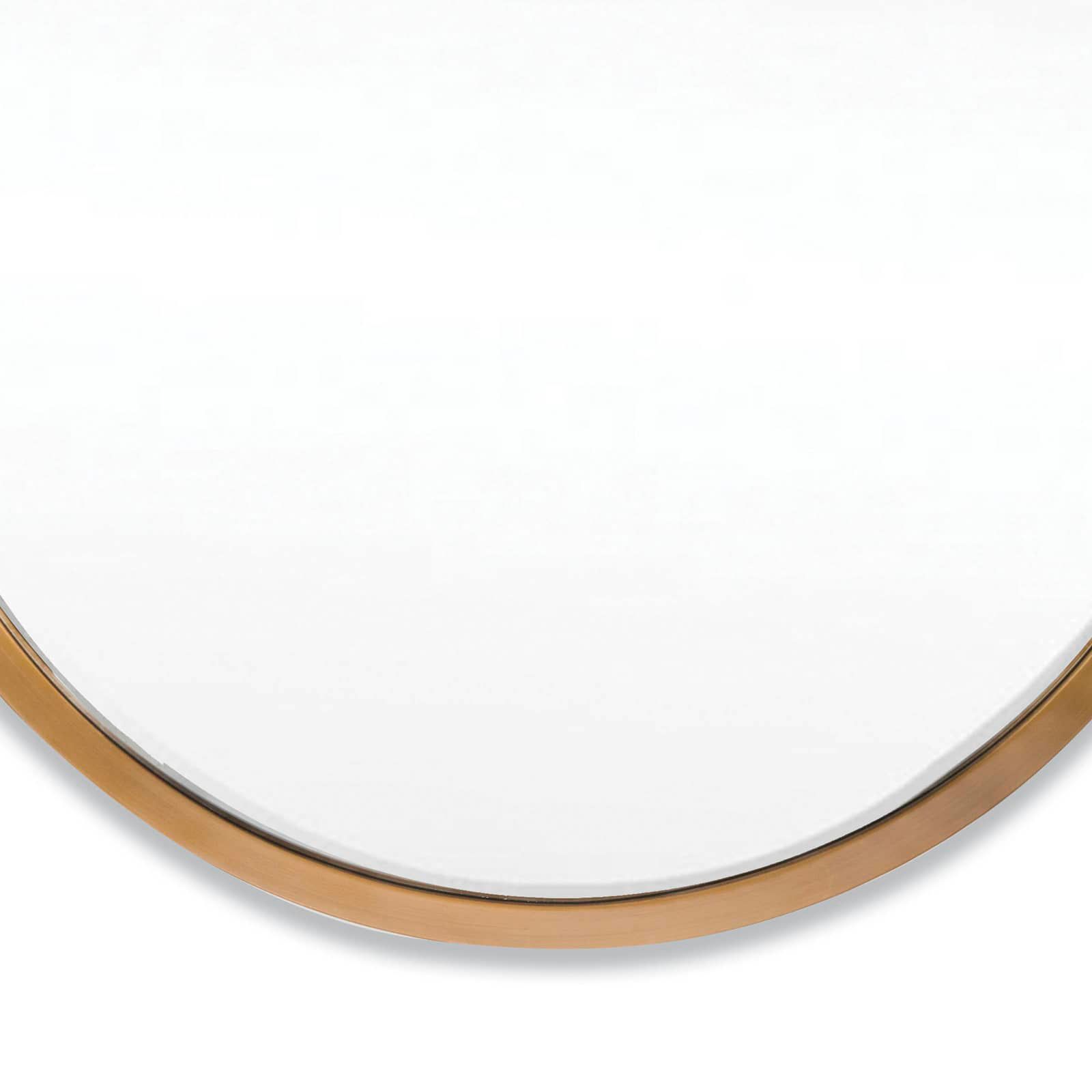 Image 6 Classics Canal Natural Brass 24" x 40" Wall Mirror more views