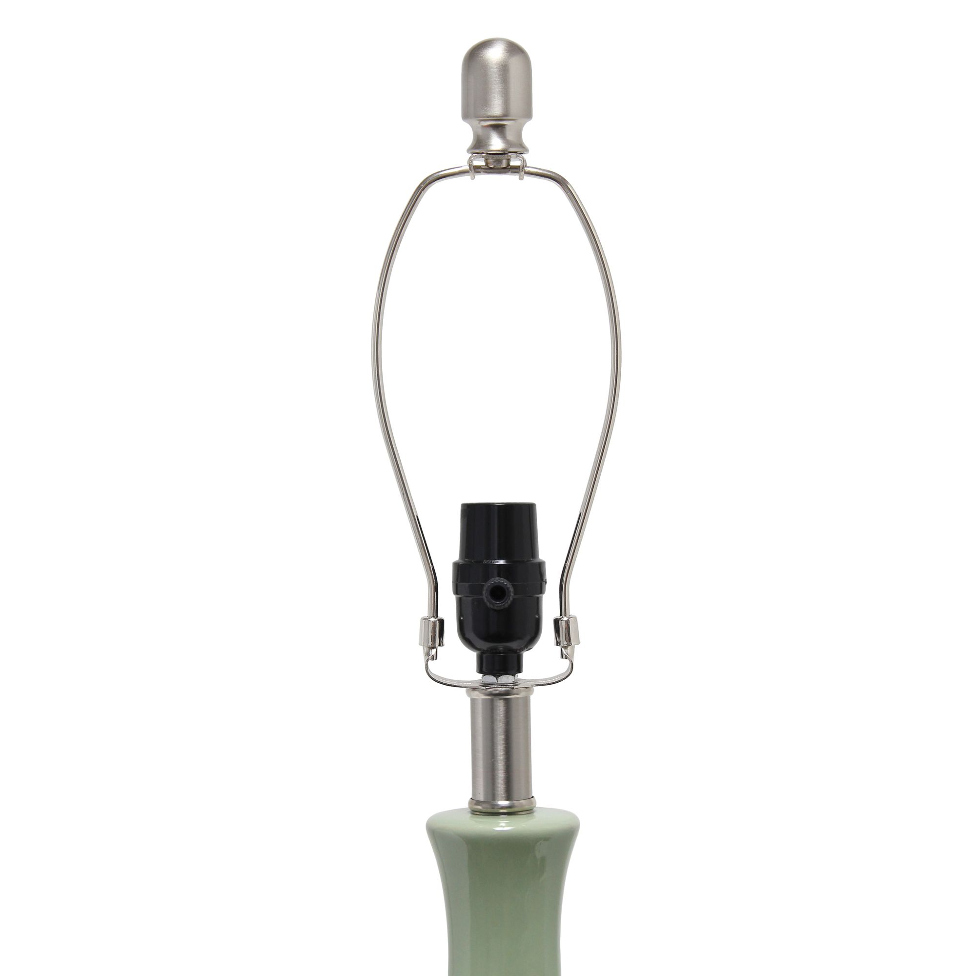 Classix Droplet Sage Green Ceramic Table Lamp