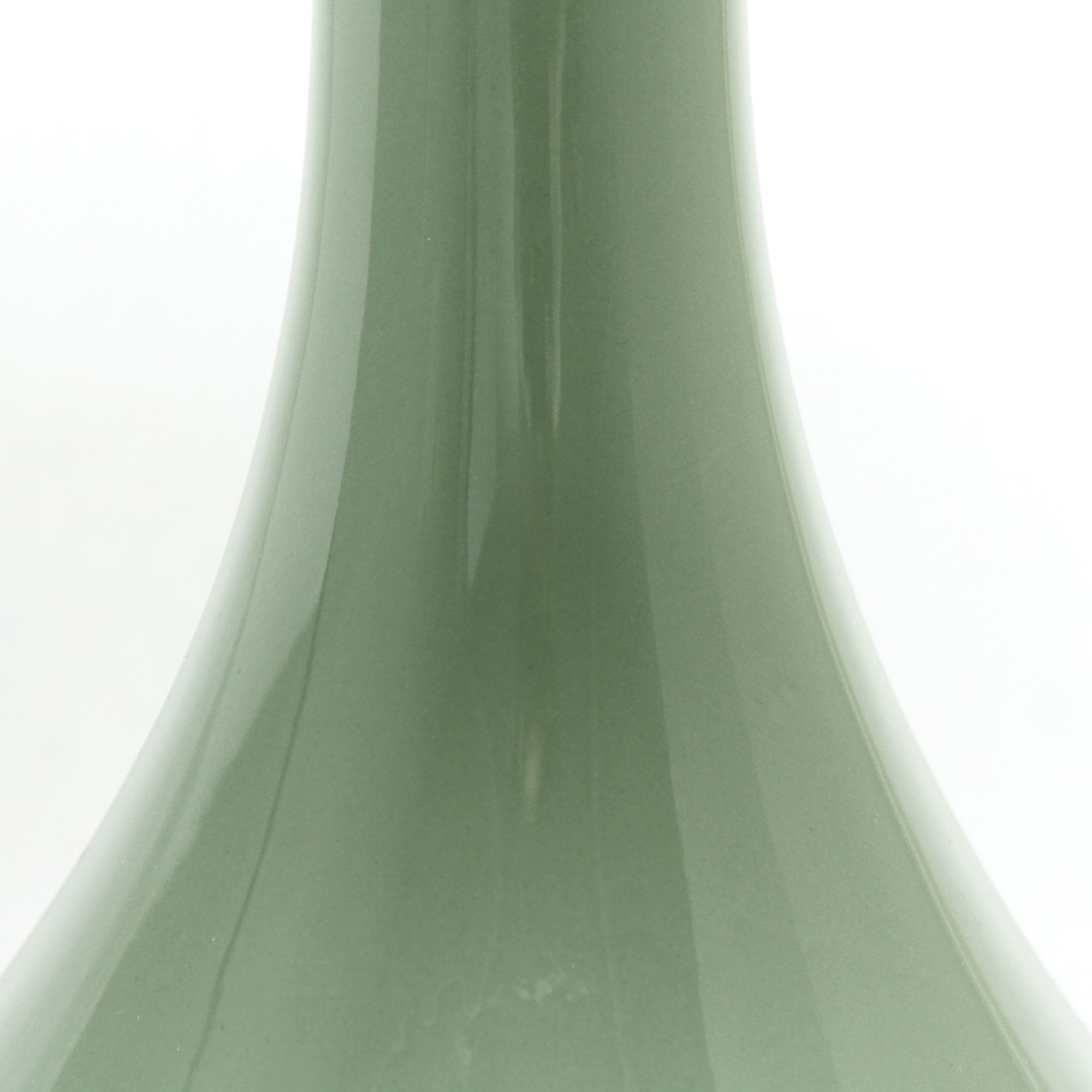 Classix Droplet Sage Green Ceramic Table Lamp