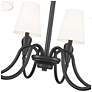 6_Claudelle by Z-Lite Matte Black 6 Light Chandelier more views