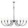 1_Claudelle by Z-Lite Matte Black 8 Light Chandelier