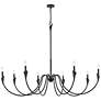 4_Claudelle by Z-Lite Matte Black 8 Light Chandelier more views