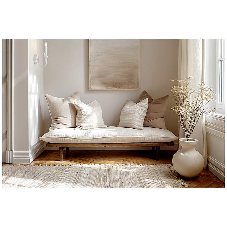 Image 3 Claudelle by Z-Lite Textured White 1 Light Wall Sconce more views
