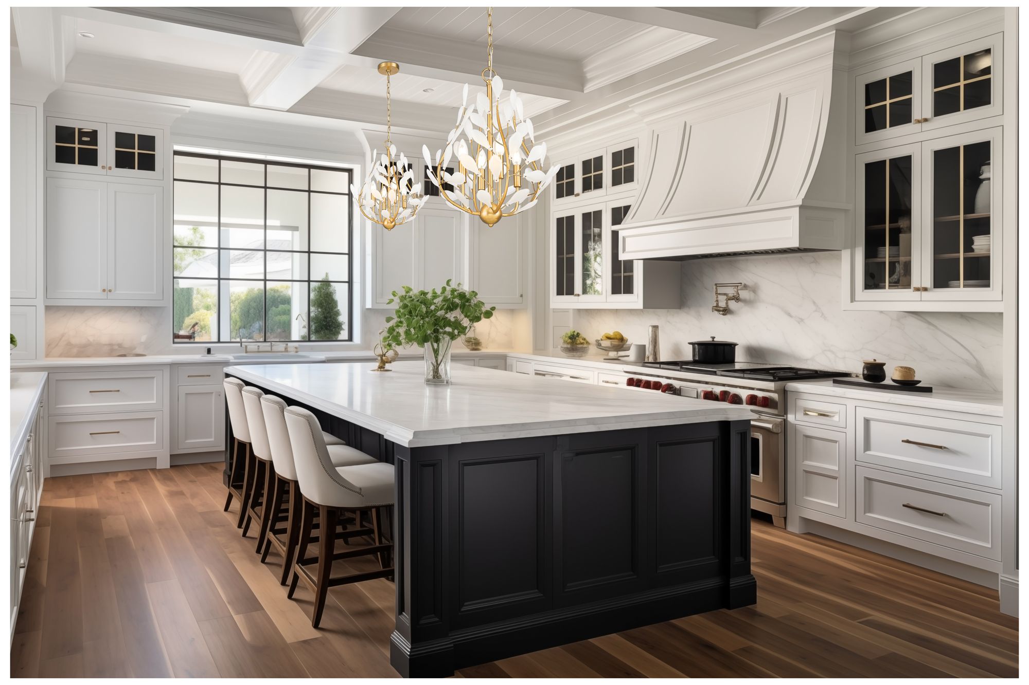 Image 3 Claudine by Z-Lite 18 inch Modern Gold 4 Light Chandelier more views