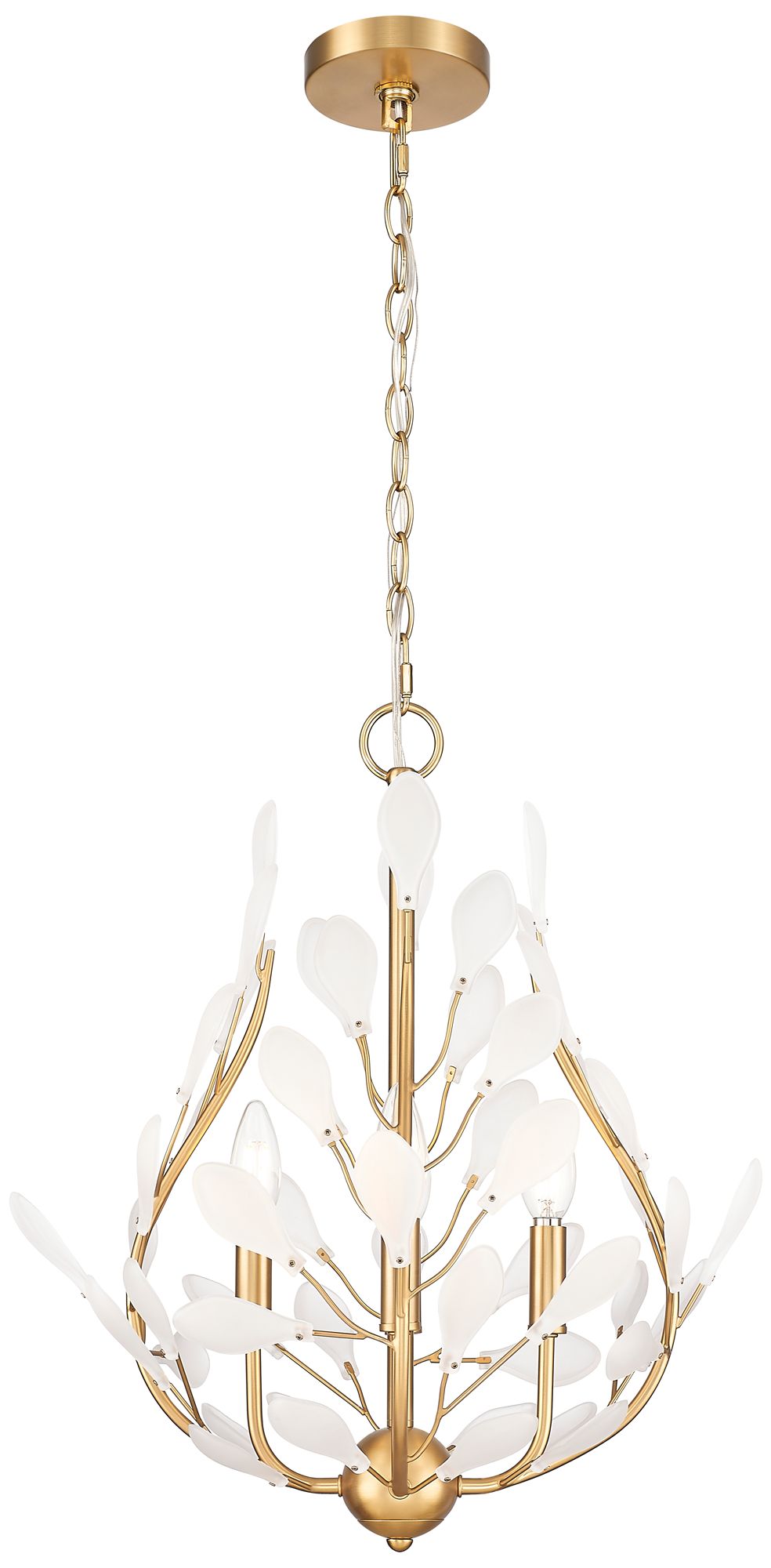 Image 4 Claudine by Z-Lite 18 inch Modern Gold 4 Light Chandelier more views