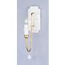 2_Claymore 1-Light 4.75" Wide Claystone/Gold Leaf Wall Sconce more views