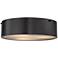 Clayton 16" Wide Oil Rubbed Bronze 3-Light Ceiling Light
