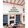 5_Clayton 60" Wide Brass Black 45-Light 3-Tier Chandelier more views