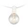 Clear 24-Bulb White Wire 25' Holiday Party String Light