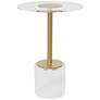 Clear Acrylic Plastic Modern Accent Table, 16" x 16" x 23"