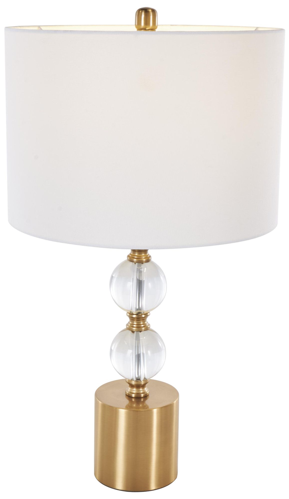 Thumbnail2 of Clear Crystal Glam Table Lamp, 14" x 14" x 25"
