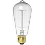Clear Glass 60 Watt Edison Filament 1910 Style Light Bulb