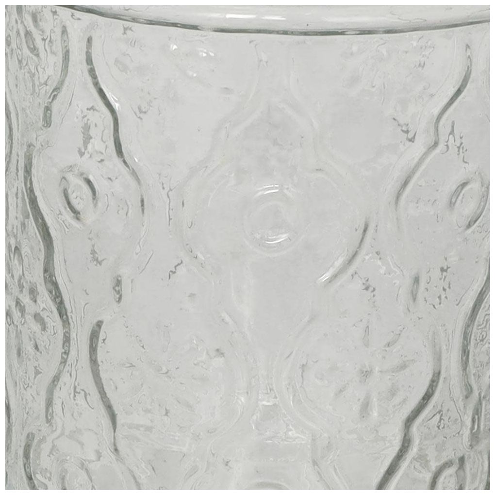 Clear Glass Farmhouse Decorative Jars, S/2 9", 8"H