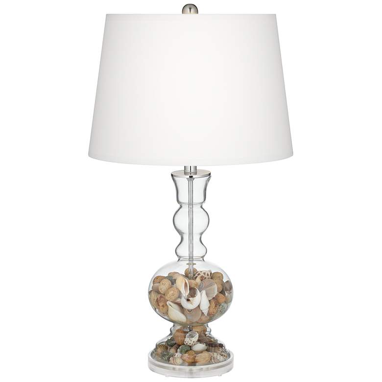 Image 2 Clear Glass Fillable Apothecary Table Lamp more views