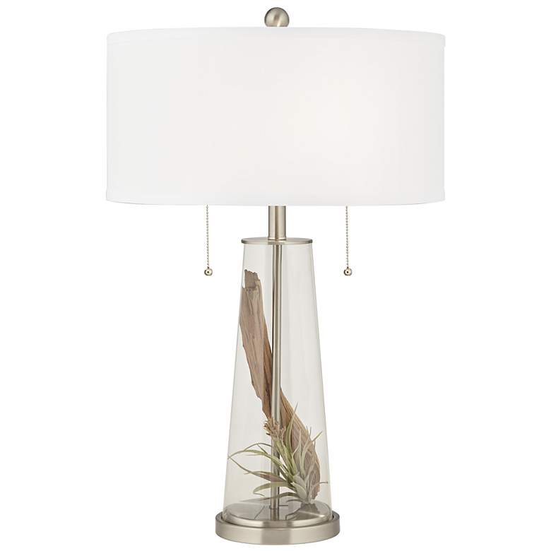 Clear Glass Fillable Peggy Glass Table Lamp more views
