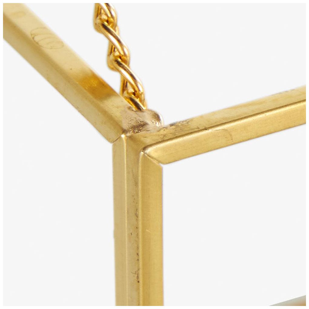 Clear Glass Glam Jewelry Box, 10" x 4" x 4"