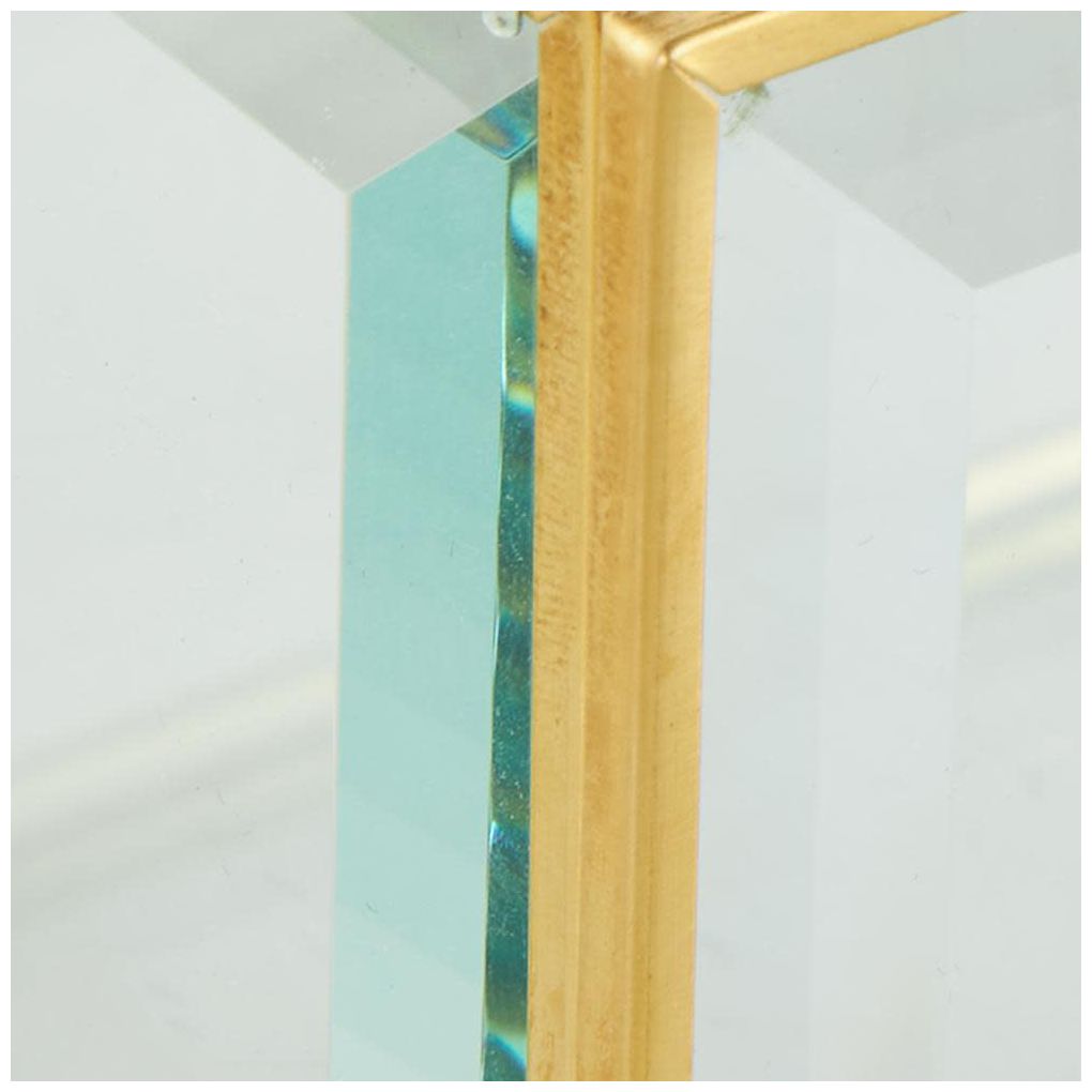 Clear Glass Glam Jewelry Box, S/2 10", 8"W