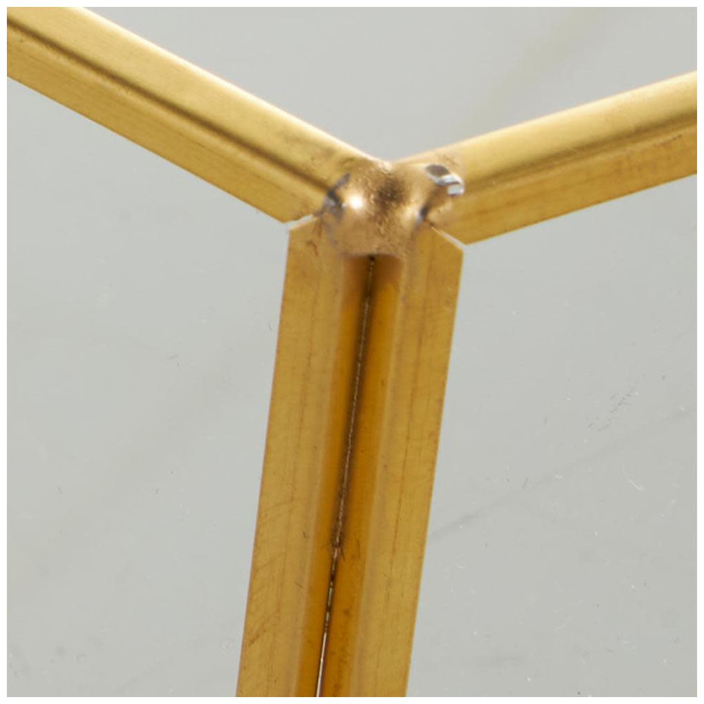 Clear Glass Glam Jewelry Box, S/2 8", 7"W