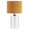 Clear Glass House Table Lamp