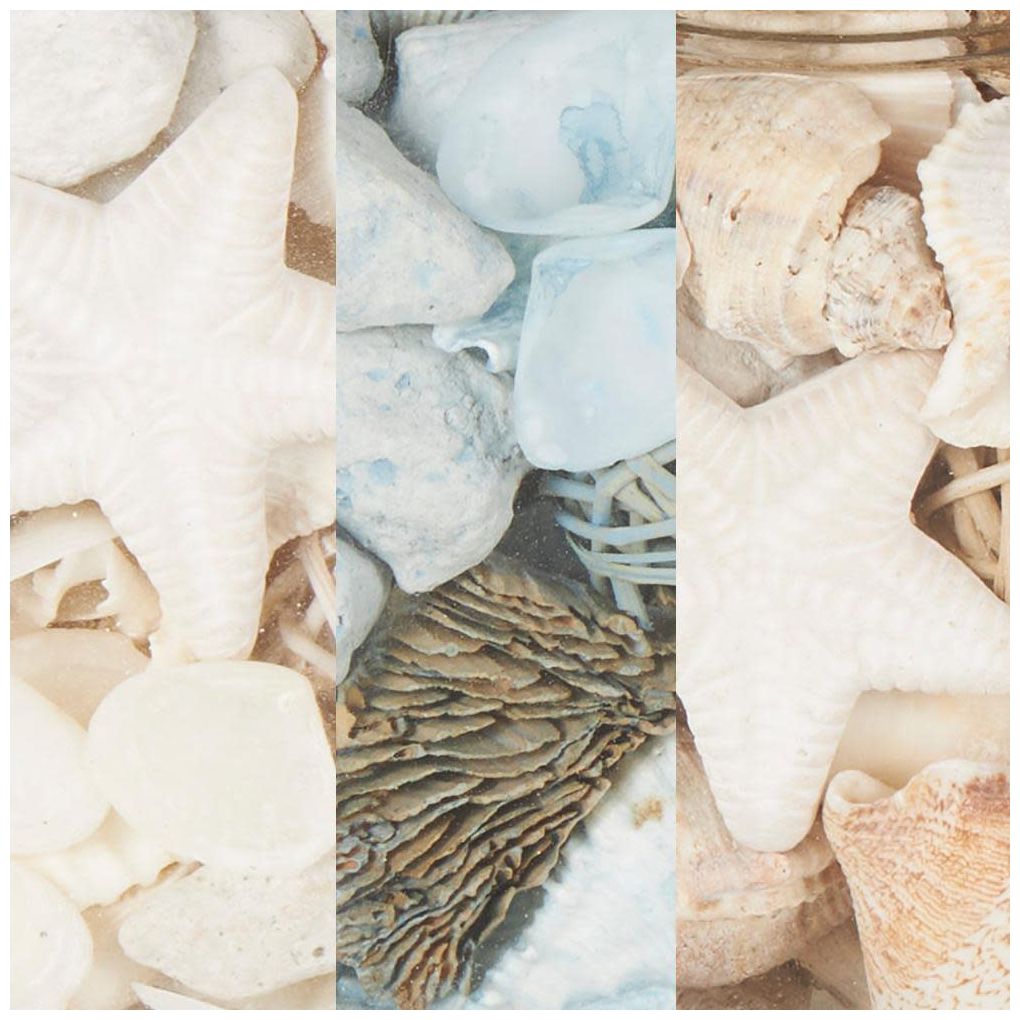 Clear Glass Nautical Orbs & Vase Filler, S/3 3"W, 6"H