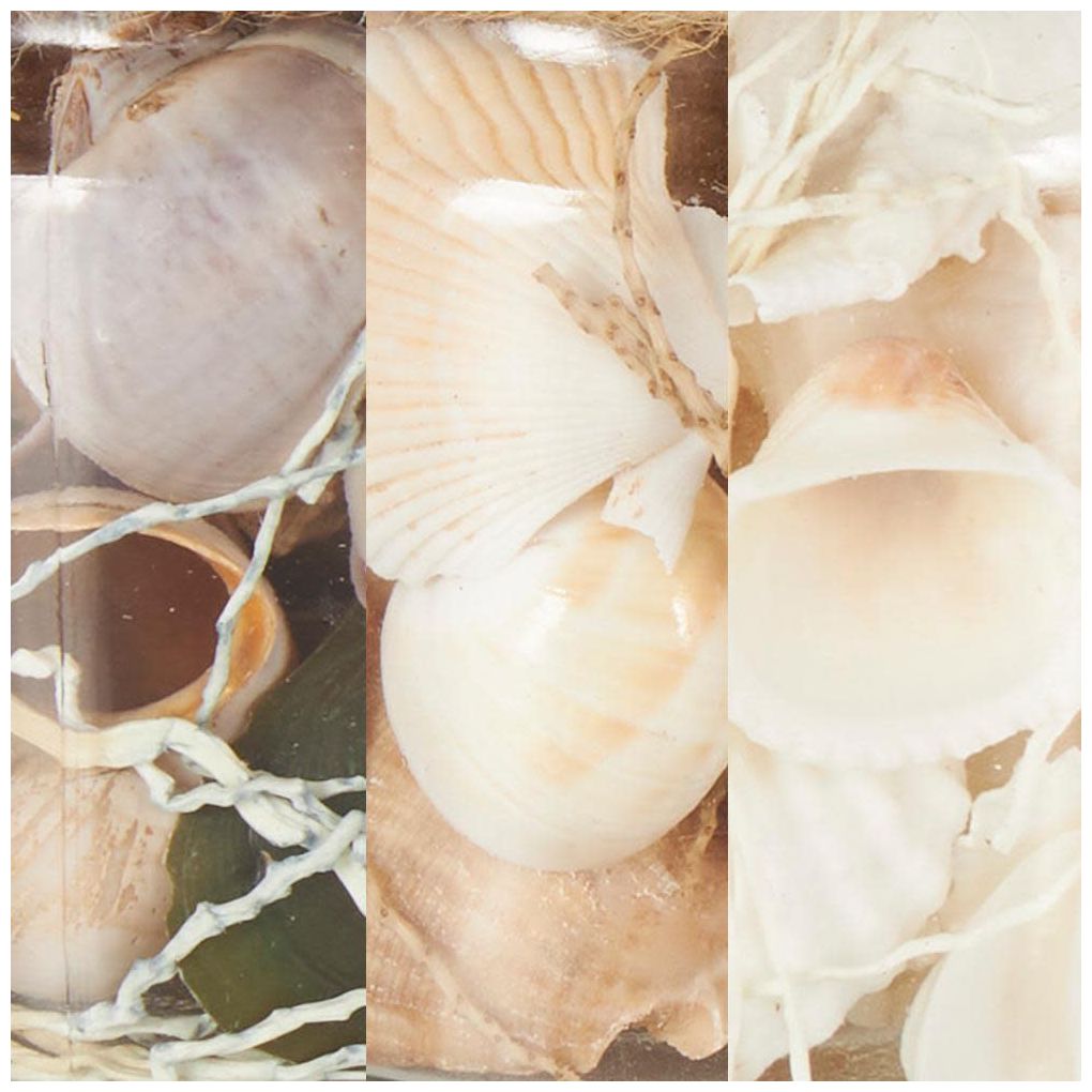 Clear Glass Nautical Orbs & Vase Filler, S/3 4"W, 4"H