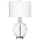 Clear Glass Ovo Table Lamp With Dimmer