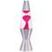Clear Liquid and Pink Wax 11 1/2" High Official Lava® Lamp