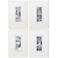 Clearview 15"W x 23"H Framed Art Set of 4